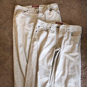 2 pairs Slim/Straight Arizona Jeans
